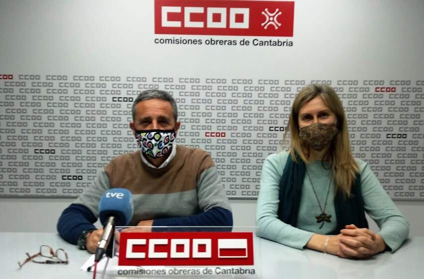 Carmelo Renedo y Elena Díaz denuncian el cierre de Centros de Interpretación.