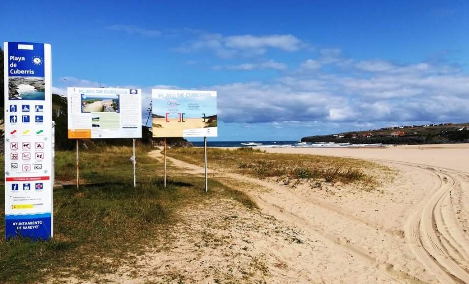 Playa de Cuberris, en Ajo, en el municipio de Bareyo. R.A.