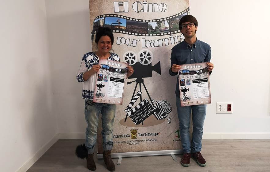 Los concejales presentaron esta iniciativa ligada al cine en Torrelavega.