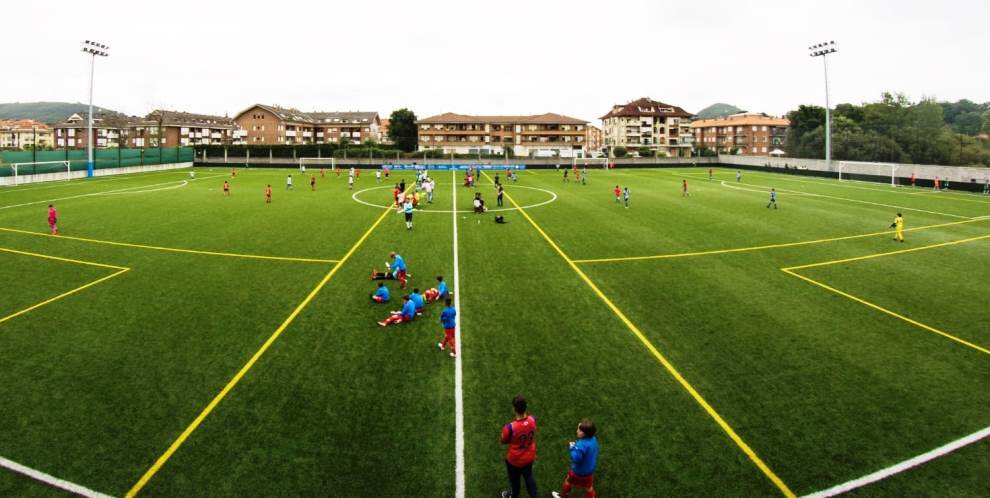 Campo de fútbol de la Sociedad Deportiva Gama.