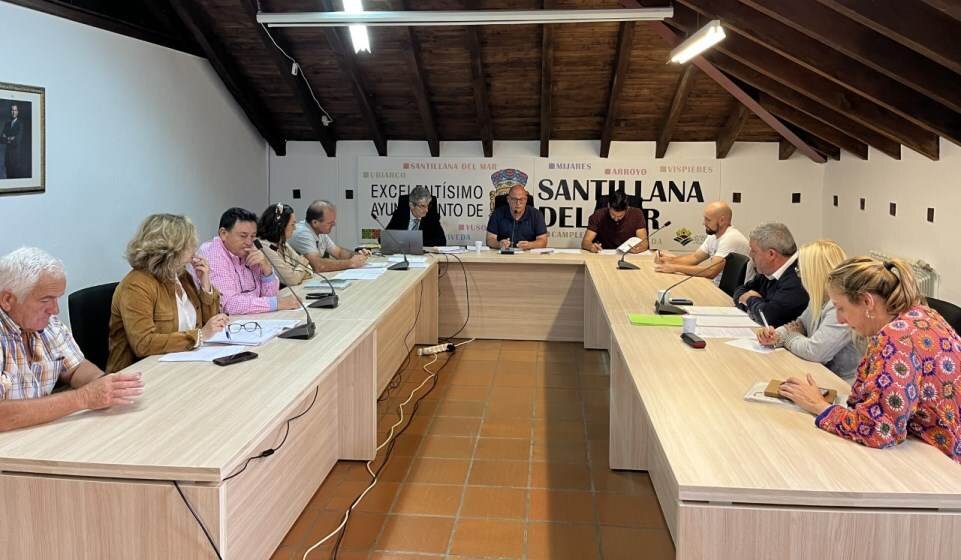 Pleno de Santillana del Mar.