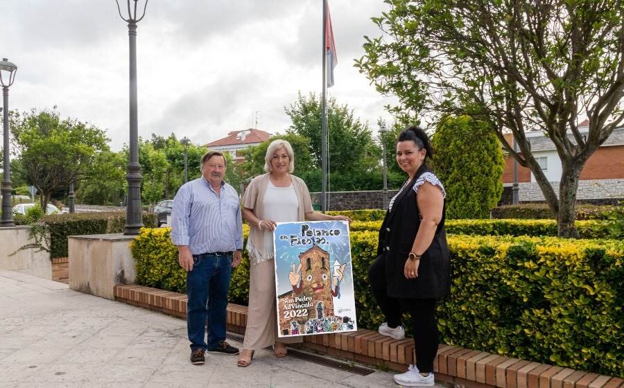 Presentación del cartel de las fiestas de San Pedro Advíncula en Polanco.