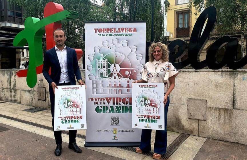 Presentación del programa de las fiestas de la Virgen Grande en Torrelavega.