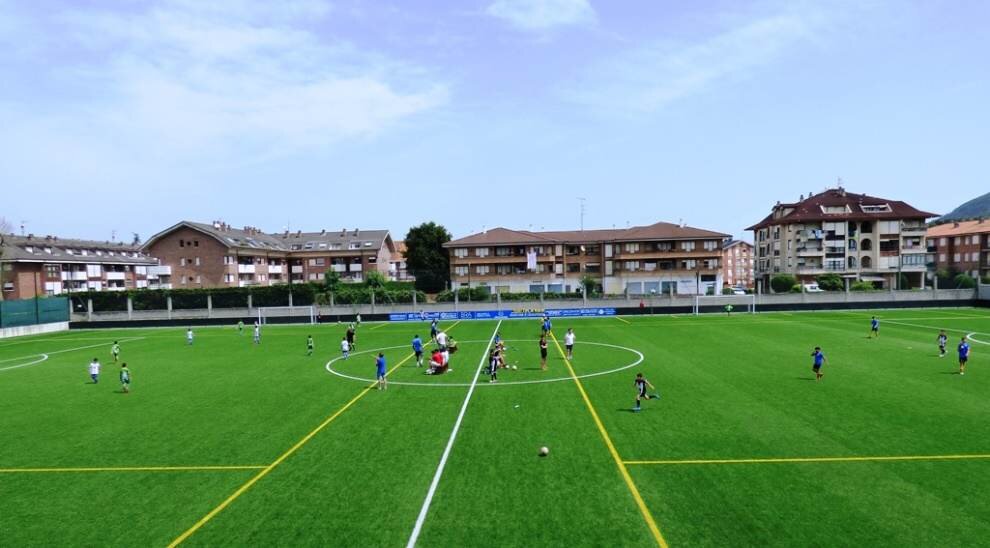 Campo de fútbol de Santa María en Gama. R.A.