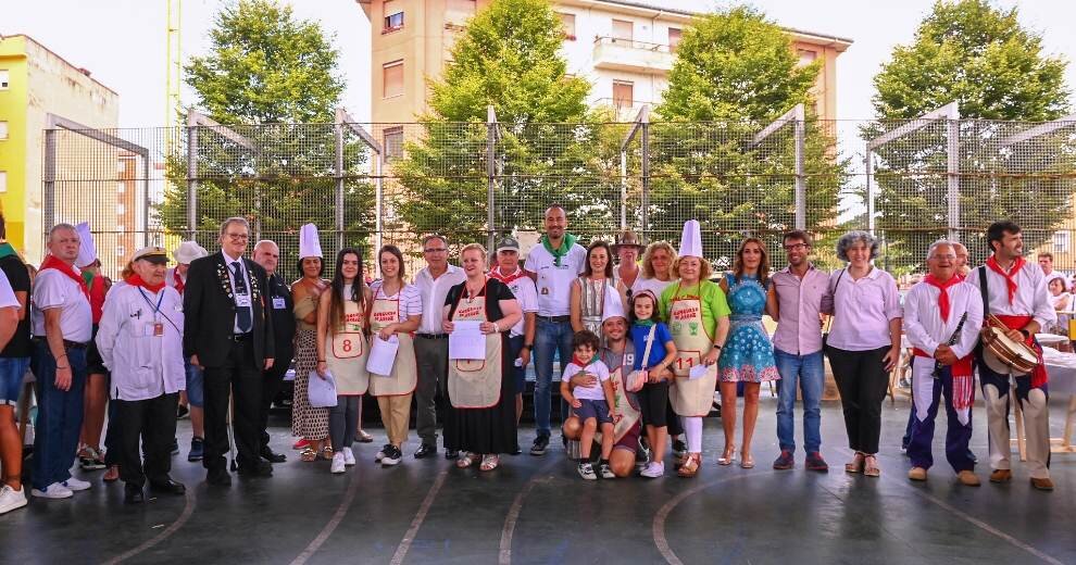 Concurso de arroces en las fiestas de la Virgen Grande en Torrelavega.