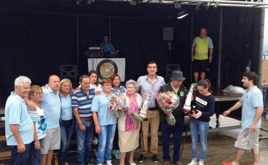 Fiesta en el barrio de Corea en Santoña.