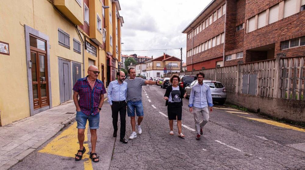 Visita a la zona de Campuzano.