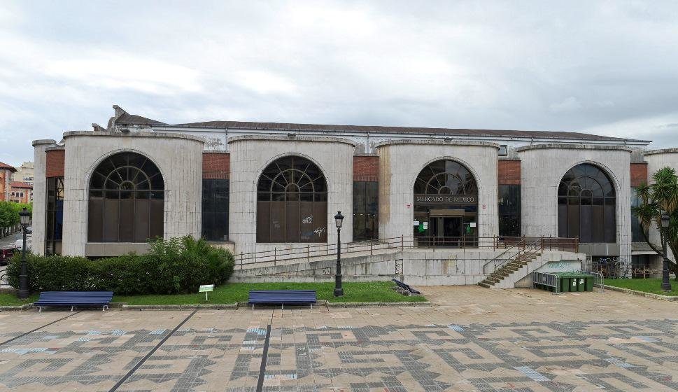 Mercado de México en Santander.