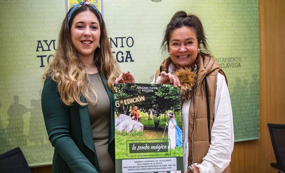 Presentación de la senda mitológica en Torrelavega.