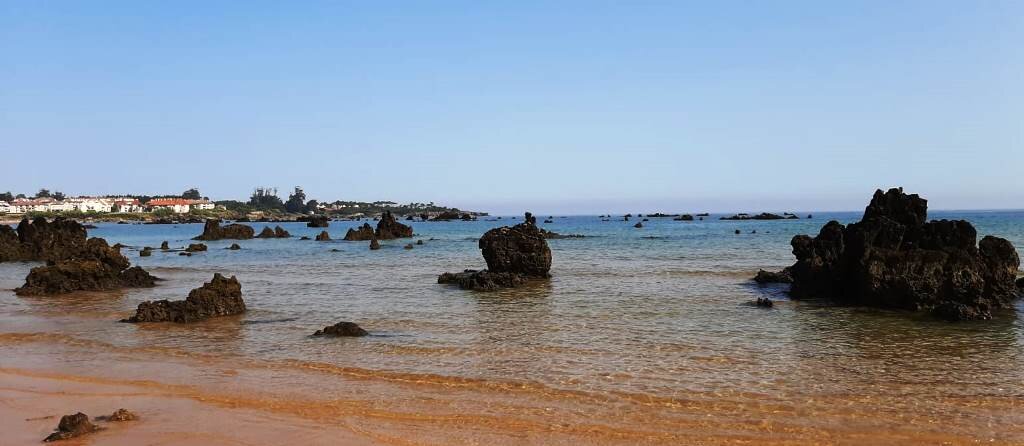 Playa de Trengandín en Noja.