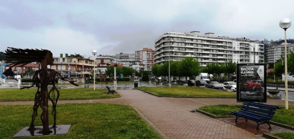 Paseo marítimo de Laredo. R.A.