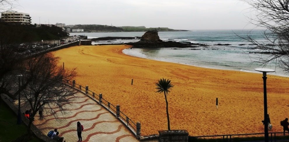 Zona de la playa del Camello en Santander. R.A.