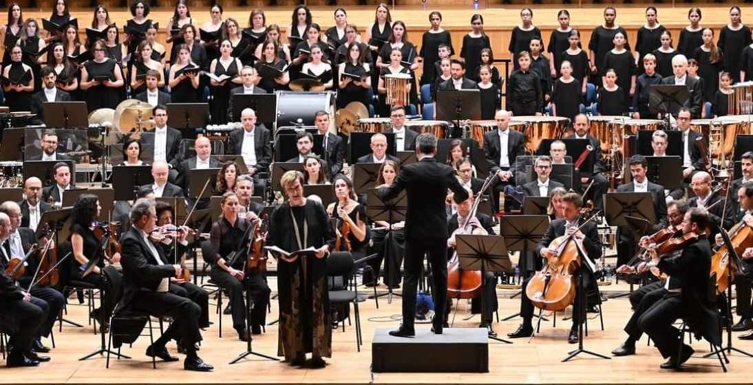 Concierto de obras de Mahler.