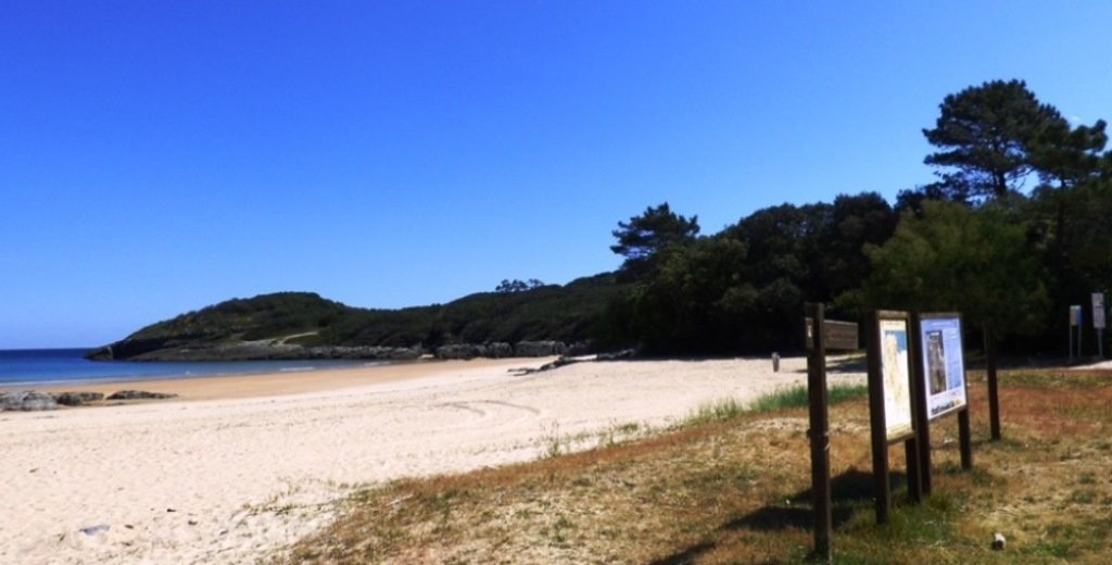 Playa de La Arena en Arnuero. R.A.