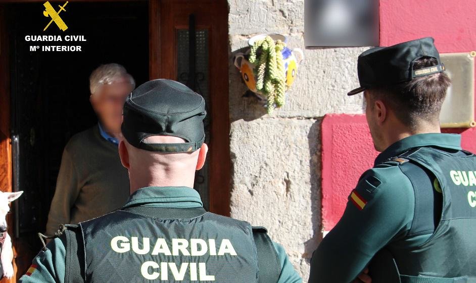 La Guardia Civil atendió dos llamadas.