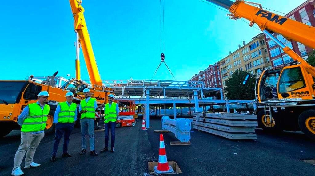 Obras del aparcamiento de La Carmencita.