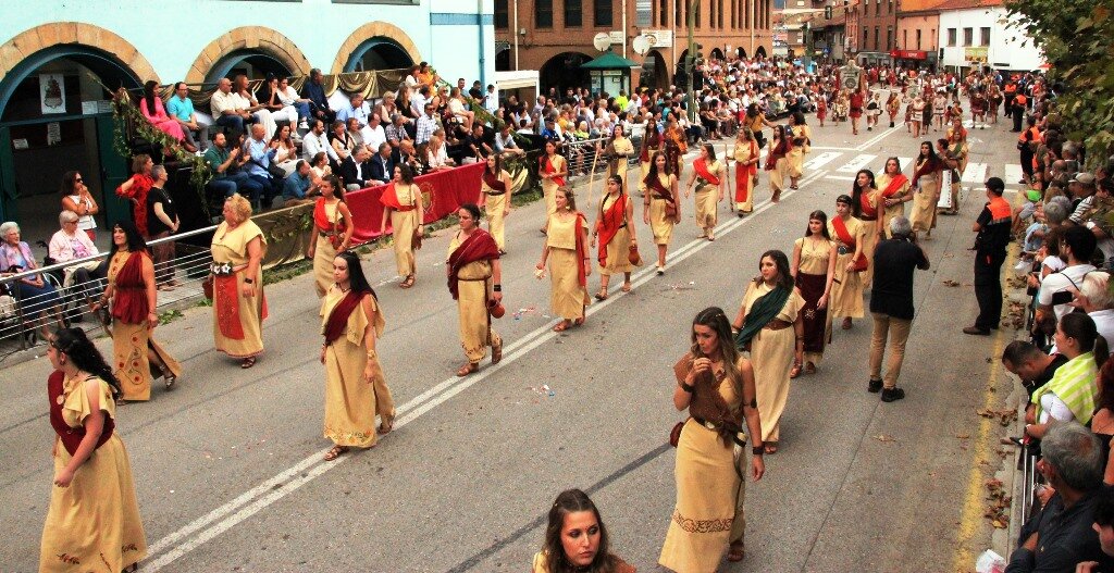 El desfile general será el domingo, día 1 de septiembre.