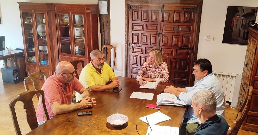 Carlos Toledo, José Ángel Peláez, Sara Izquierdo, Rafael Oceja y Fernando Borrajo.