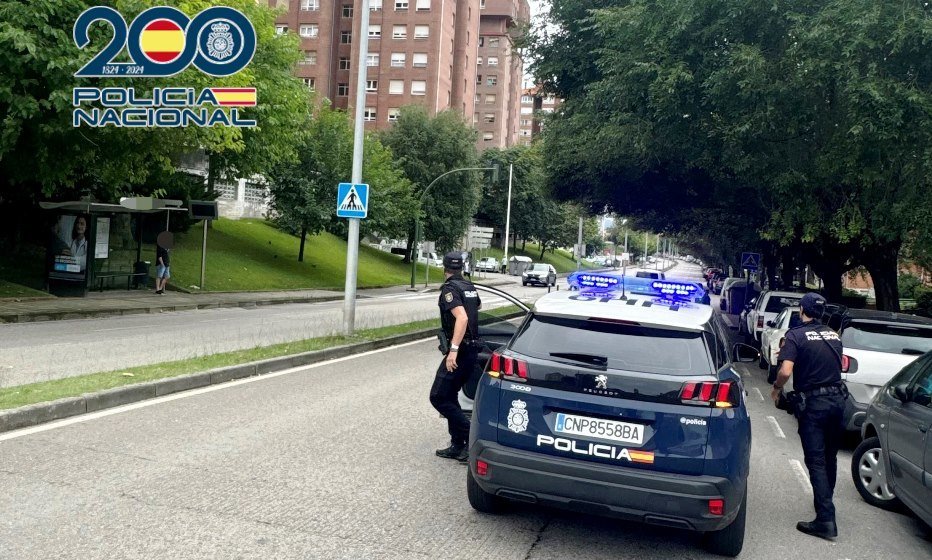 La Policía Nacional intervino en Santander.