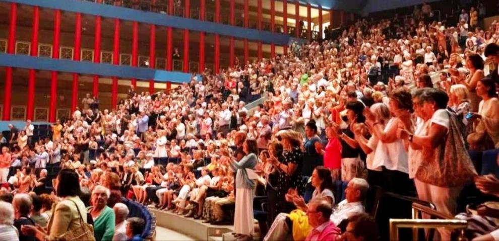 El público en el Palacio de Festivales.