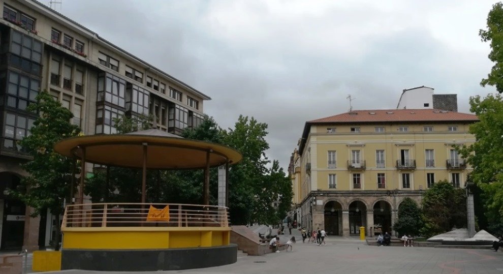 Plaza Mayor de Torrelavega. R.A.