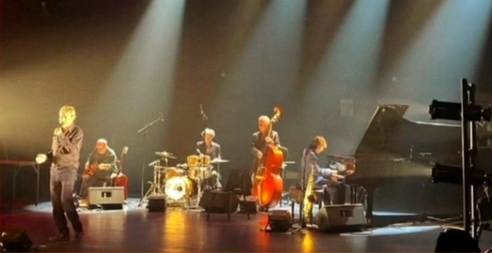 Representación de la obra teatral en el Palacio de Festivales.