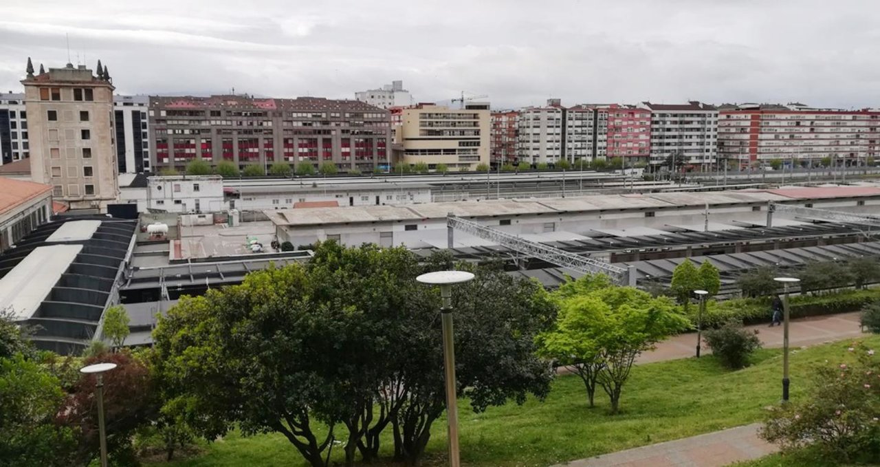 Estación de tren de Santander. R.A.