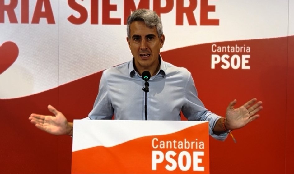 El secretario General del PSOE, Pablo Zuloaga.