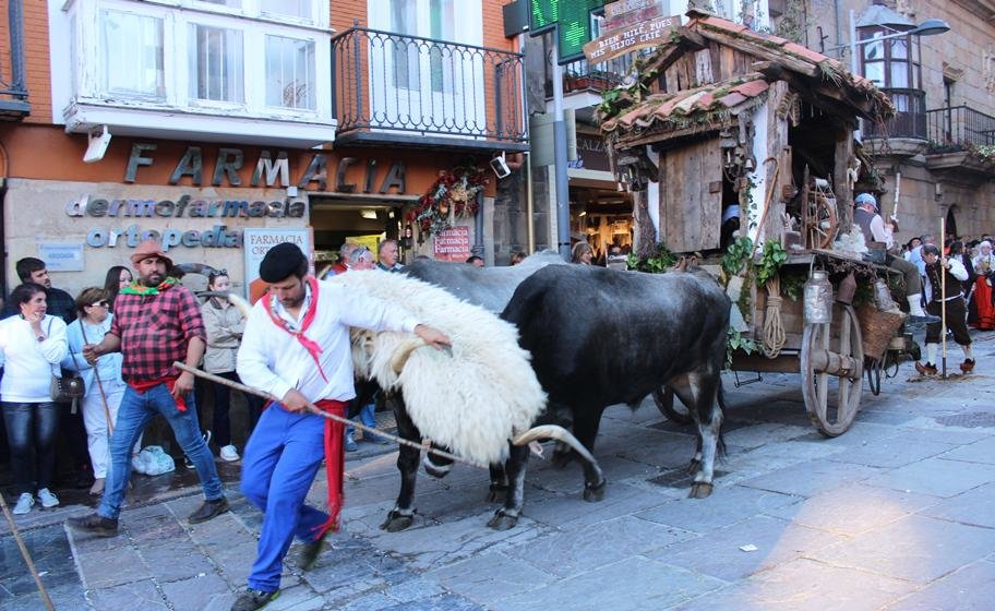 Carreta ganadora del Día de Campoo.