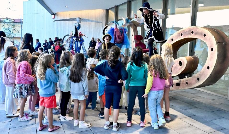 Actividades en la inauguración del Centro