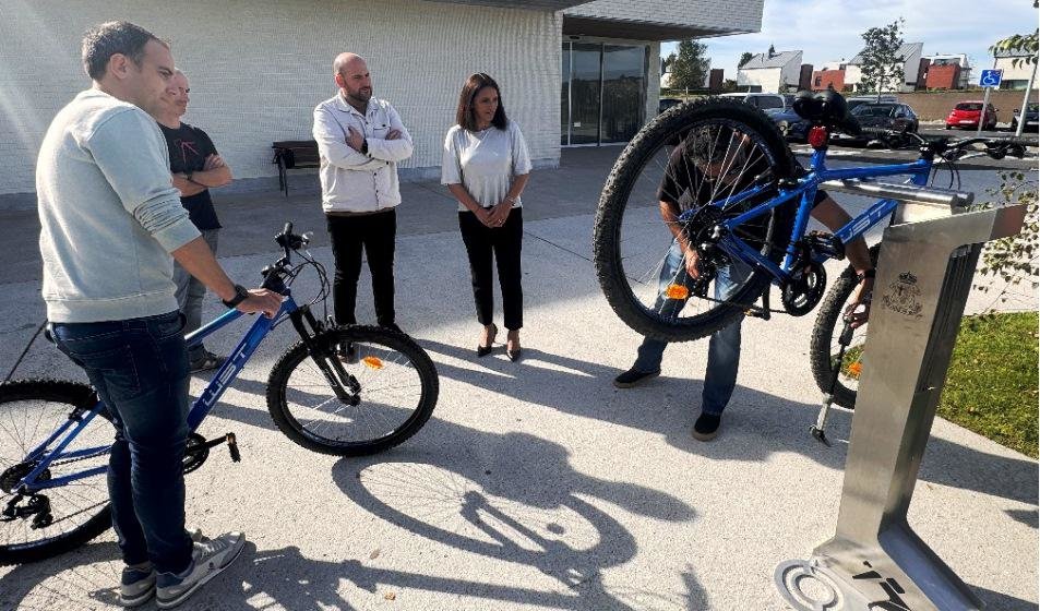 Servicio de reparación de bicicletas.