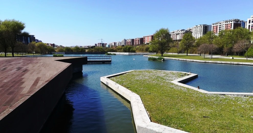 Parque de Las Llamas en Santander. R.A.