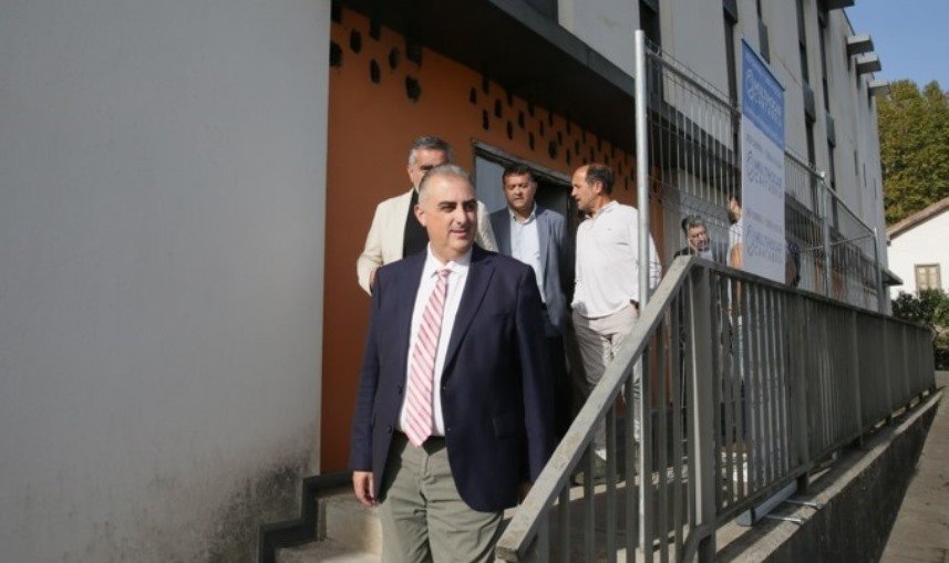 Visita del consejero de Fomento a Marina de Cudeyo.