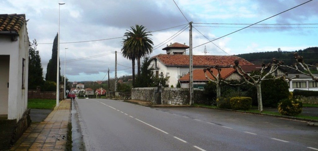 Localidad de Hoz Anero, en Ribmaontán al Monte. R.A.