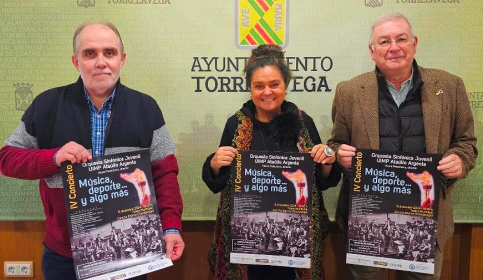 Presentación del concierto Música, deporte...