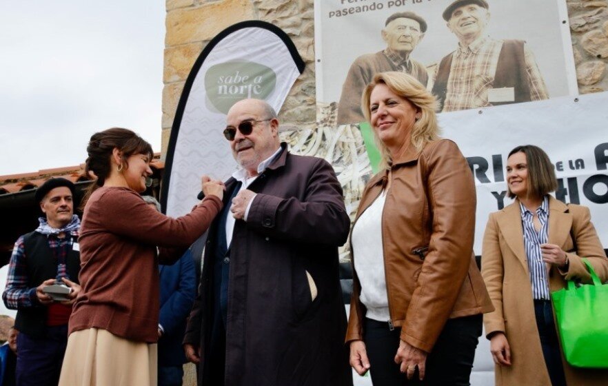 Un momento de la concesión de la Alubia de Oro.