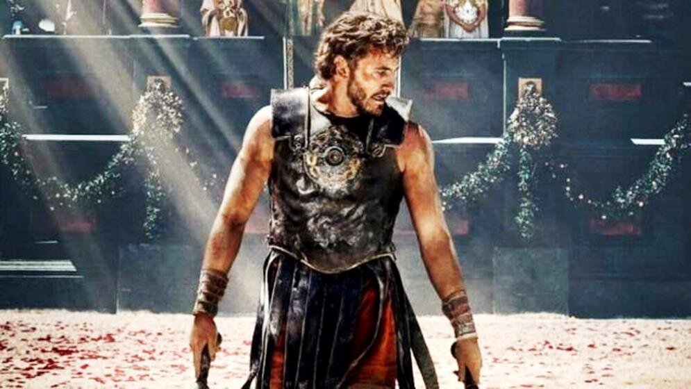 Una escena de 'Gladiator II'.