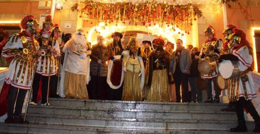 La Cabalgata de los Reyes Magos en Renedo.