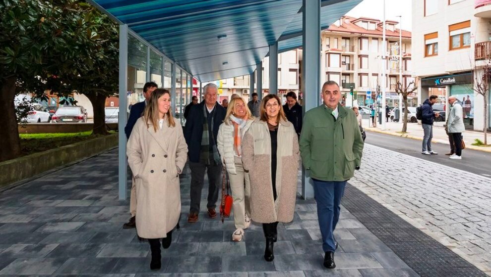 Nueva terminal de autobuses de Noja.