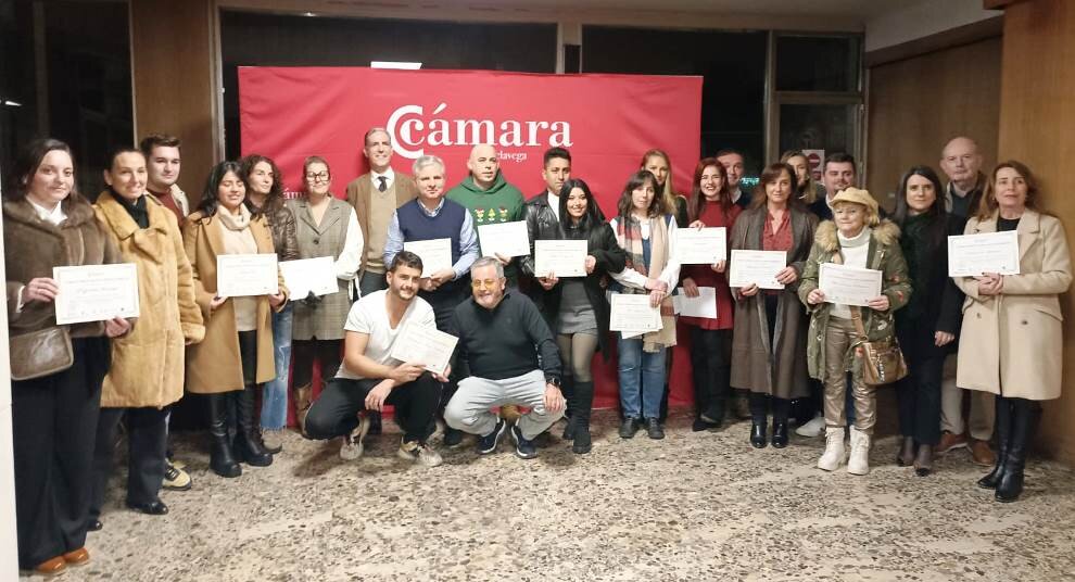 Ganadores del Concurso de escaprates en Torrlavega.