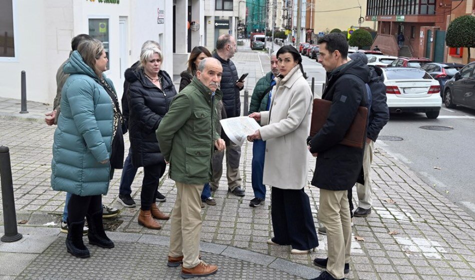 Calle Pedro Ceballos Guerra en Santander.