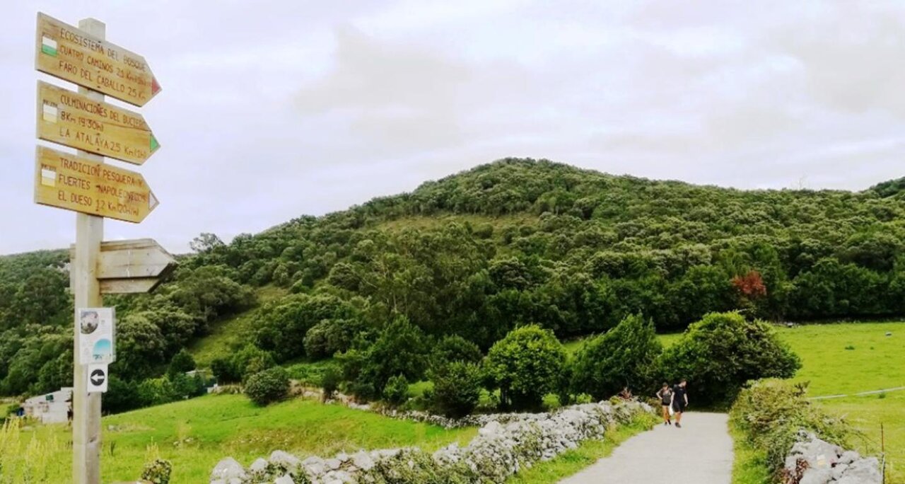 Rutas por el Monte Buciero, en Santoña. R.A.