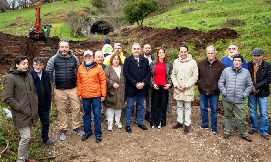 Visita a las obras del carril bici.