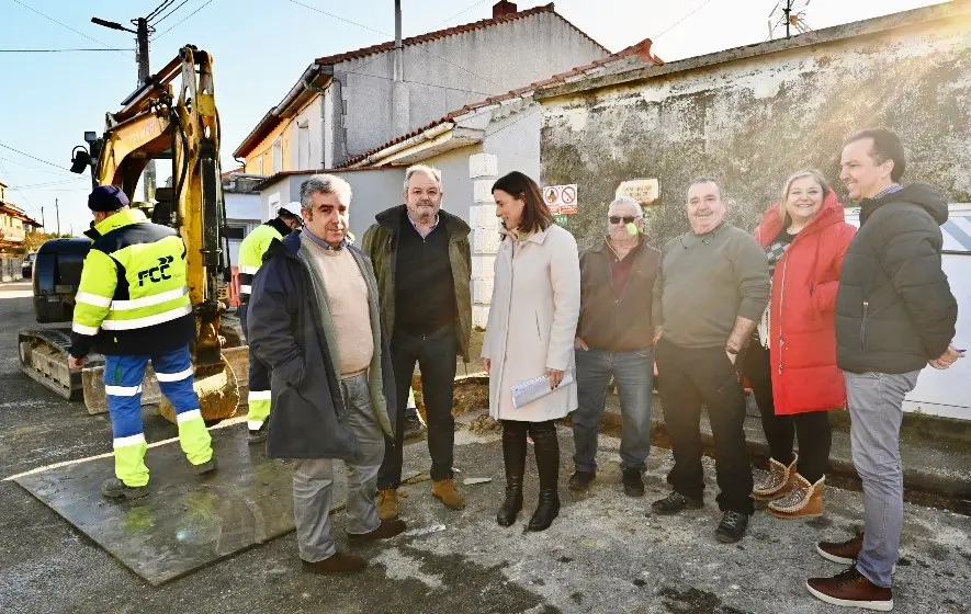 Visita a las obras en Rucandial en Santander.