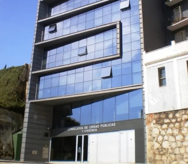 Oficinas de la Consejería de Fomento del Gobierno regional.