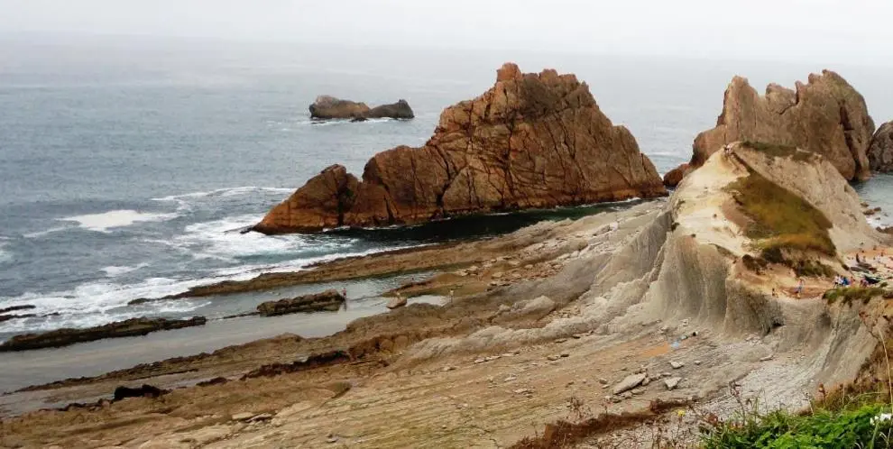 Playa de Arnía en Piélagos. R.A.