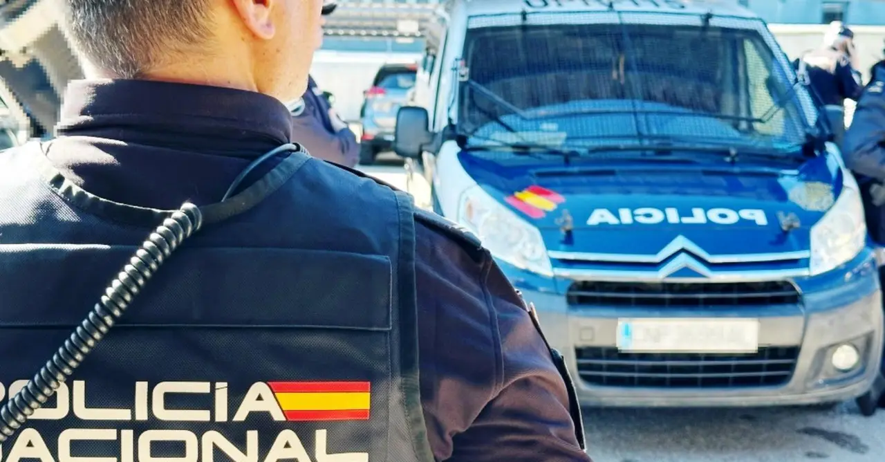 Intervención de la Policía Nacional.