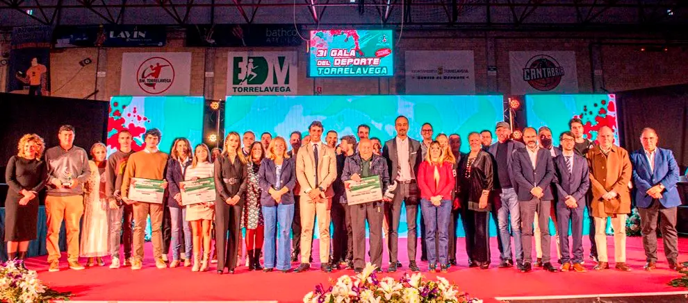 Gala del Deporte en Torrelavega en 2024.