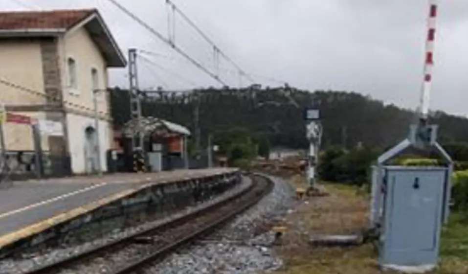 Paso a nivel en Cabezón de la Sal.